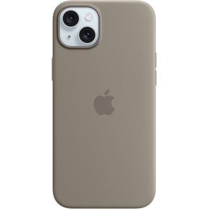 Apple iPhone 15 Plus MagSafe agyagszürke szilikon tok kép