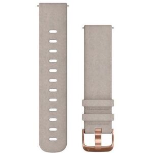 Garmin Quick Release 20, rózsaarany csat - velúr szürke kép