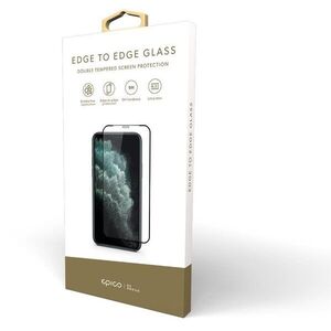 Epico Edge to Edge Glass IM iPhone 6/6s/7/8/SE (2020)/SE (2022) üvegfólia - fekete kép
