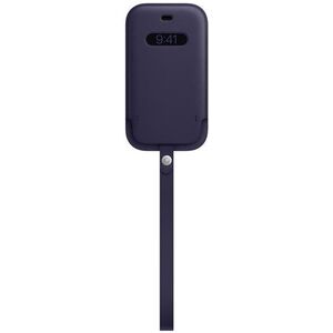 Apple iPhone 12 mély ibolya bőr MagSafe tok kép