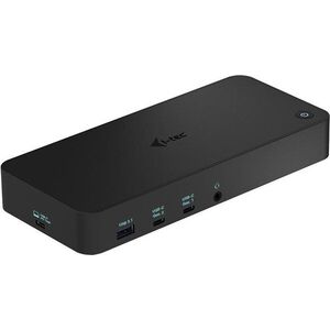 i-tec USB 3.0 / USB-C / Thunderbolt, 3x 4K Docking Station, Power Delivery 70W kép