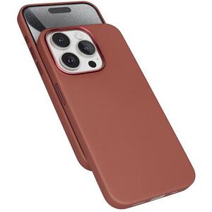 Epico Mag+ iPhone 15 Pro barna bőr tok kép