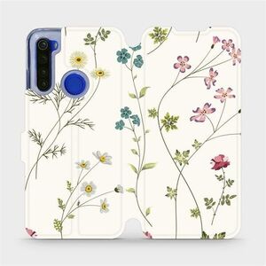 Mobiwear MD03S Xiaomi Redmi Note 8T flipes tok - vékony virágzó növények kép