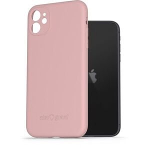 AlzaGuard Matte iPhone 11 rózsaszín TPU tok kép