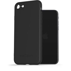 AlzaGuard Matte iPhone 7/8/SE (2020)/SE (2022) fekete TPU tok kép