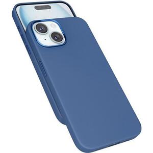 Epico Mag+ iPhone 15 kék bőr tok kép