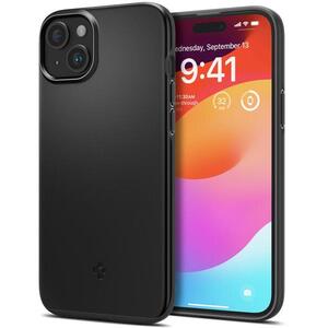 Spigen Thin Fit iPhone 15 fekete tok kép