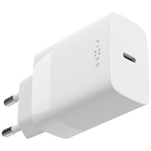 FIXED Töltőfej USB-C kimenettel és PD támogatással, 30 W, fehér kép