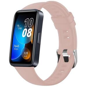 FIXED Silicone Strap Huawei Band 8/9/10 - rózsaszín kép