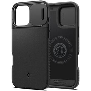 Spigen Optik Armor MagSafe Black iPhone 16 Pro Max tok kép