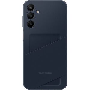 Samsung Galaxy A15 sötétkék tok kártyatartóval kép