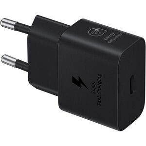 Samsung töltőadapter USB-C-vel (25W) fekete, kábel nélkül kép