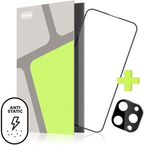 Tempered Glass Protector iPhone 15 Pro Max, kameravédő fólia, portaszító réteg, Case Friendly kép