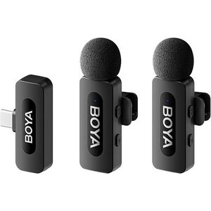 Boya BY-V20 V2.0 Android USB-C okostelefon és tablet mikrofon kép