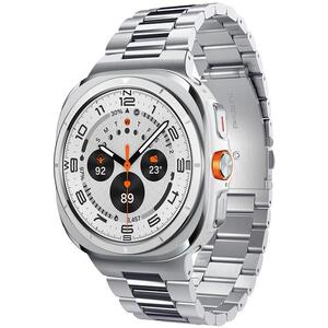 Spigen Modern Fit 316L, silver - Samsung Galaxy Watch Ultra kép