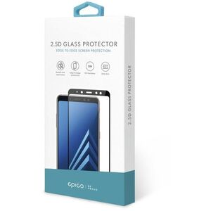Epico Glass Samsung Galaxy A51 2.5D üvegfólia - fekete kép