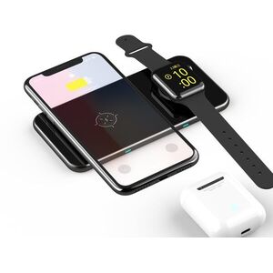 Swissten Wireless 2in1 - fekete kép