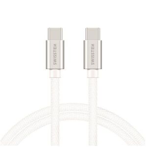Swissten USB-C to USB-C 2m, ezüst kép