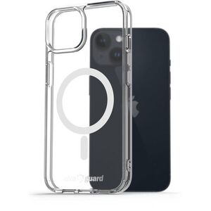 AlzaGuard Crystal Clear TPU Case Compatible with Magsafe iPhone 14 tok kép