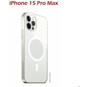 Swissten Clear Jelly MagStick Apple iPhone 15 Ultra átlátszó tok kép