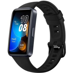 FIXED Silicone Strap Huawei Band 8/9/10 - fekete kép