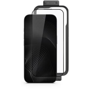 UNUM SapphireShield 3D iPhone 15/16 üvegfólia + telepítőkeret kép