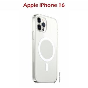 Swissten Clear Jelly MagStick Apple iPhone 16 átlátszó tok kép