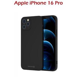 Swissten Soft Joy Apple iPhone 16 Pro fekete tok kép