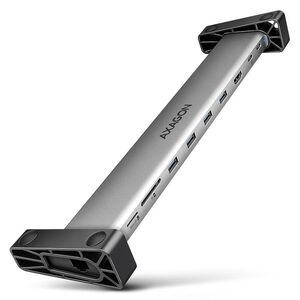 AXAGON HMC-10HLS 9in1 Docking Station, USB-C 5Gbps, 4x USB-A, HDMI 4k/60Hz, RJ-45, SD/mSD, PD 100W kép