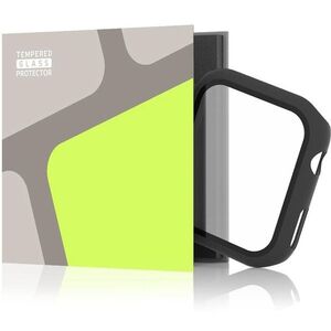 Tempered Glass Protector Apple Watch 10 42 mm üvegfólia + levehető sport tok kép