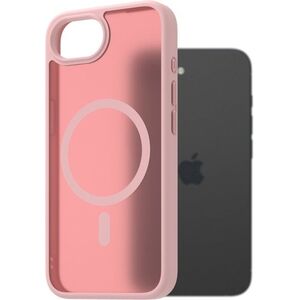 AlzaGuard Matte Case Compatible with Magsafe iPhone 16e / 17e rózsaszín tok kép