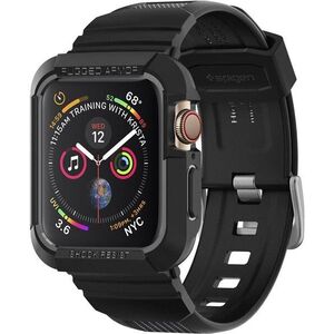 Spigen Rugged Armor Pro Black Apple Watch 8/7 (45mm)/SE 2022/6/SE/5/4 (44mm) kép