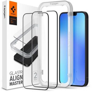 Spigen tR Align Master 2 Pack FC Black iPhone 14/13 Pro/13/16e üvegfólia kép