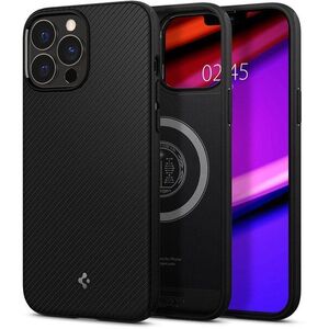 Spigen Mag Armor iPhone 13 Pro Max matt fekete MagSafe tok kép