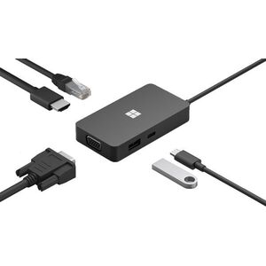 Microsoft USB-C Travel Hub kép
