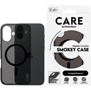 PanzerGlass CARE tok Apple iPhone 16 MagSafe Smokey füstszínű/fekete kép