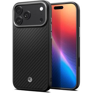 Spigen Enzo Aramid T Black Silver iPhone 17 Pro tok kép