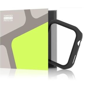 Tempered Glass Protector Apple Watch 10 46 mm üvegfólia + levehető sport tok kép