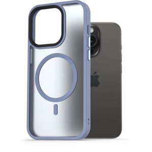 AlzaGuard Matte Case iPhone 15 Pro MagSafe világoskék tok kép