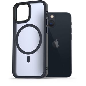 AlzaGuard Matte Case iPhone 13 Mini MagSafe sötétkék tok kép