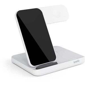 Spello by Epico 3in1 Samsung vezeték nélküli töltőállvány - fehér kép
