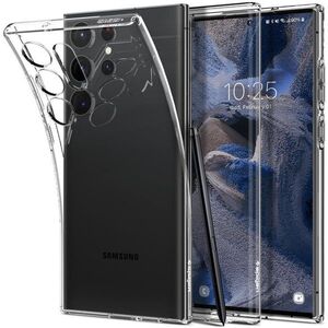 Spigen Liquid Crystal Clear Samsung Galaxy S23 Ultra tok kép