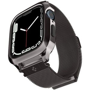 Spigen Metal Fit Pro Graphite Apple Watch 8/7 45mm tok kép