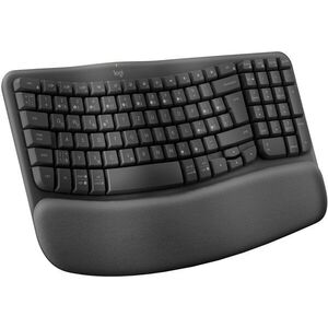 Logitech Wave Keys Wireless Ergonomic Keyboard - US INTL kép
