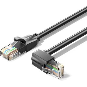 Vention Cat.6 UTP Downward Right Angle Ethernet Patch Cable 5M Black kép