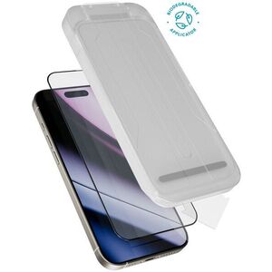 Epico Hero Glass iPhone 15 / 16 3D üvegfólia - ultraszéles, 2db + pormentesítő applikátor kép