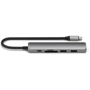 Satechi 6in1 USB-C Slim Multiport adapter, szürke kép