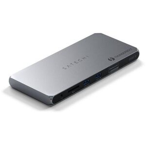 Satechi Thunderbolt 4 Multi-Display dokkolóállomás - EU - szürke (Space Grey) kép