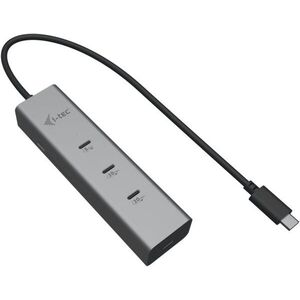 i-tec USB-C Charging Metal HUB 5port with USB-C video 8K, Power Delivery 85 W kép