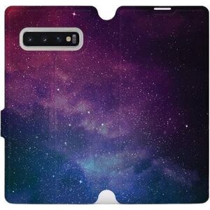 Mobiwear V147P Samsung Galaxy S10 Plus flipes tok - csillagköd kép